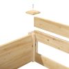 16 in x 96 in FarmHome Narrow Cedar Wood Raised Garden Bed - Made in USA